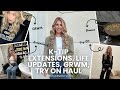K-Tip Hair Extensions, Revolve Haul, GRWM, Life Updates