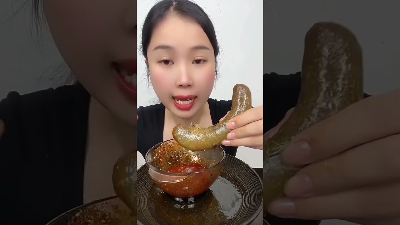 Vegetables make sausage! I love eating sausage! #Oh my god, it smells so good! #mukbang  #Sausage