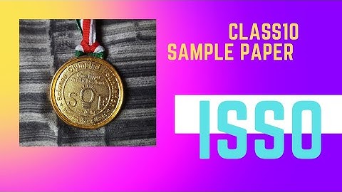 previous year papers class10 isso