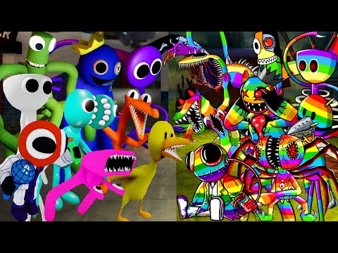 NEWEST Rainbow Friends ALL Phases VS Boxy Rainbow Friends 🎶 FNF New Mod (Roblox  Rainbow Friend 2.0) 