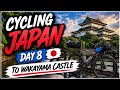 Cycling Japan - Day 8. To Wakayama Castle.