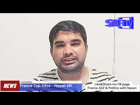 ফ্রান্সের শীর্ষ খবর ফরাসি ভার্সন (১৫/০৭/২০২৬)