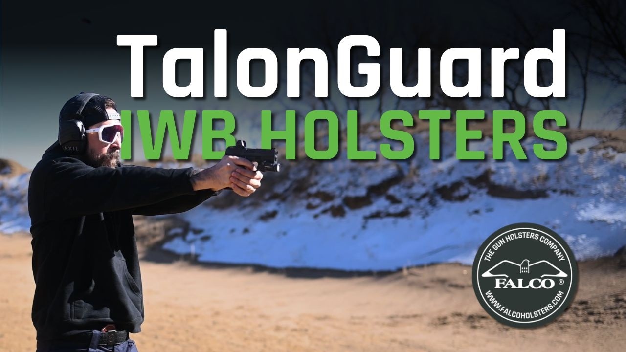 Product video TalonGuard Light Bearing Hybrid IWB Holster - Half leather design