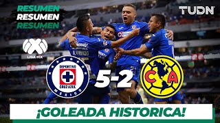 Resumen y Goles | Cruz Azul 5 - 2 América | Liga MX - Apertura 2019 - Jornada 13 | TUDN