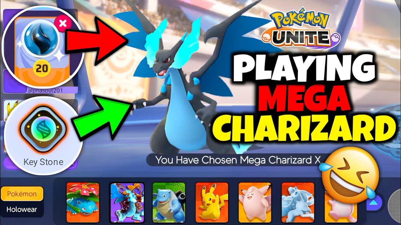 PLAYING MEGA CHARIZARD X POKEMON UNITE YouTube PLAYING MEGA CHARIZARD X POKEMON UNITE YouTube