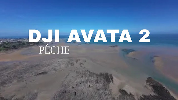 DJI Avata 2 -  Pêche - Grandes  Marées