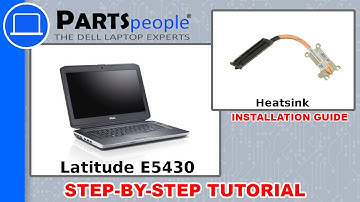 Dell Latitude E5430 (P27G-001) Heatsink How-To Video Tutorial