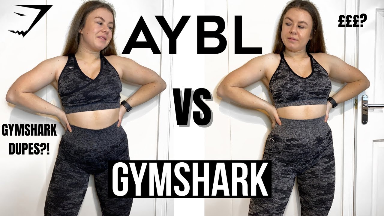 AYBL ACTIVEWEAR TRY ON HAUL  GYMSHARK DUPES?!?! 