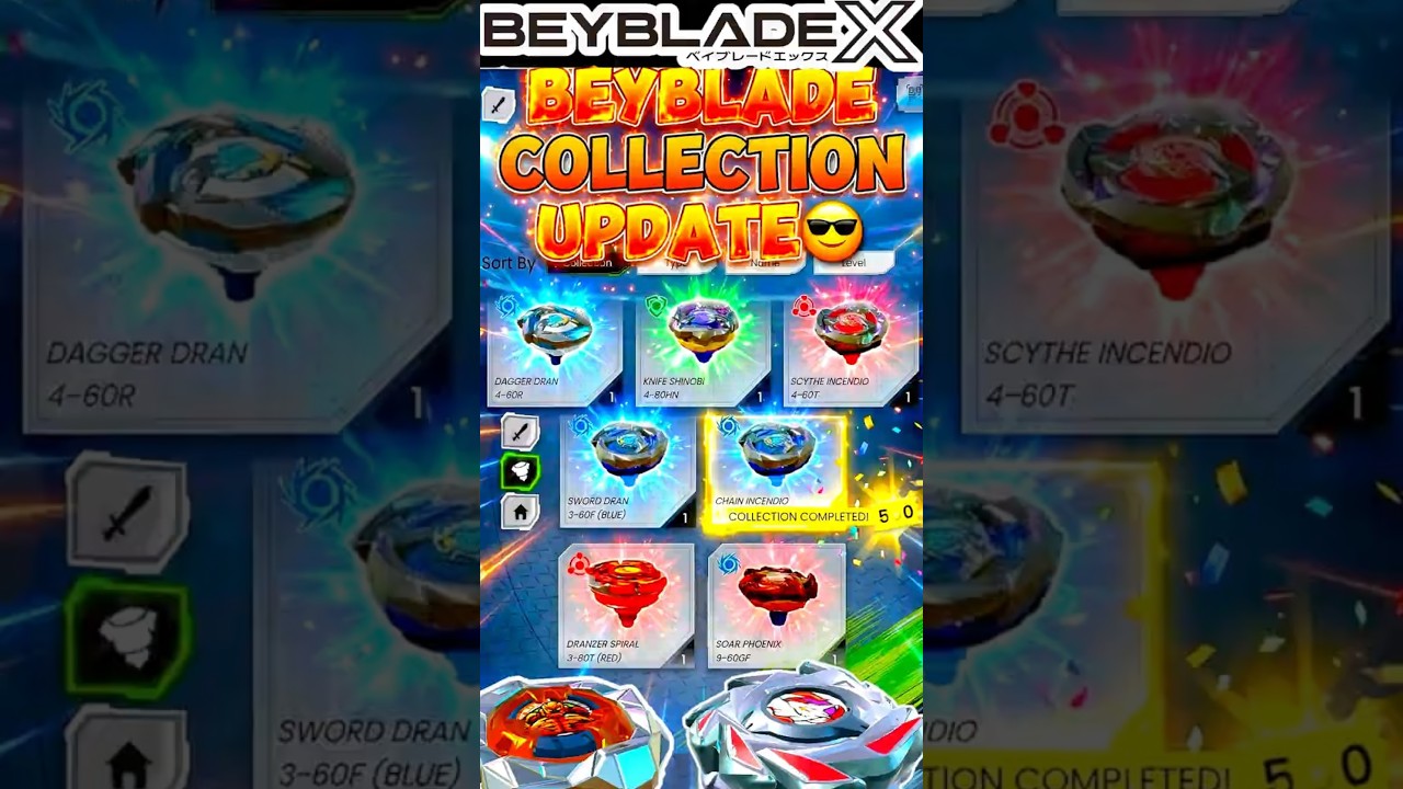 FINAL Beyblade X COLLECTION UPDATE😎 #beybladex #collection #shorts