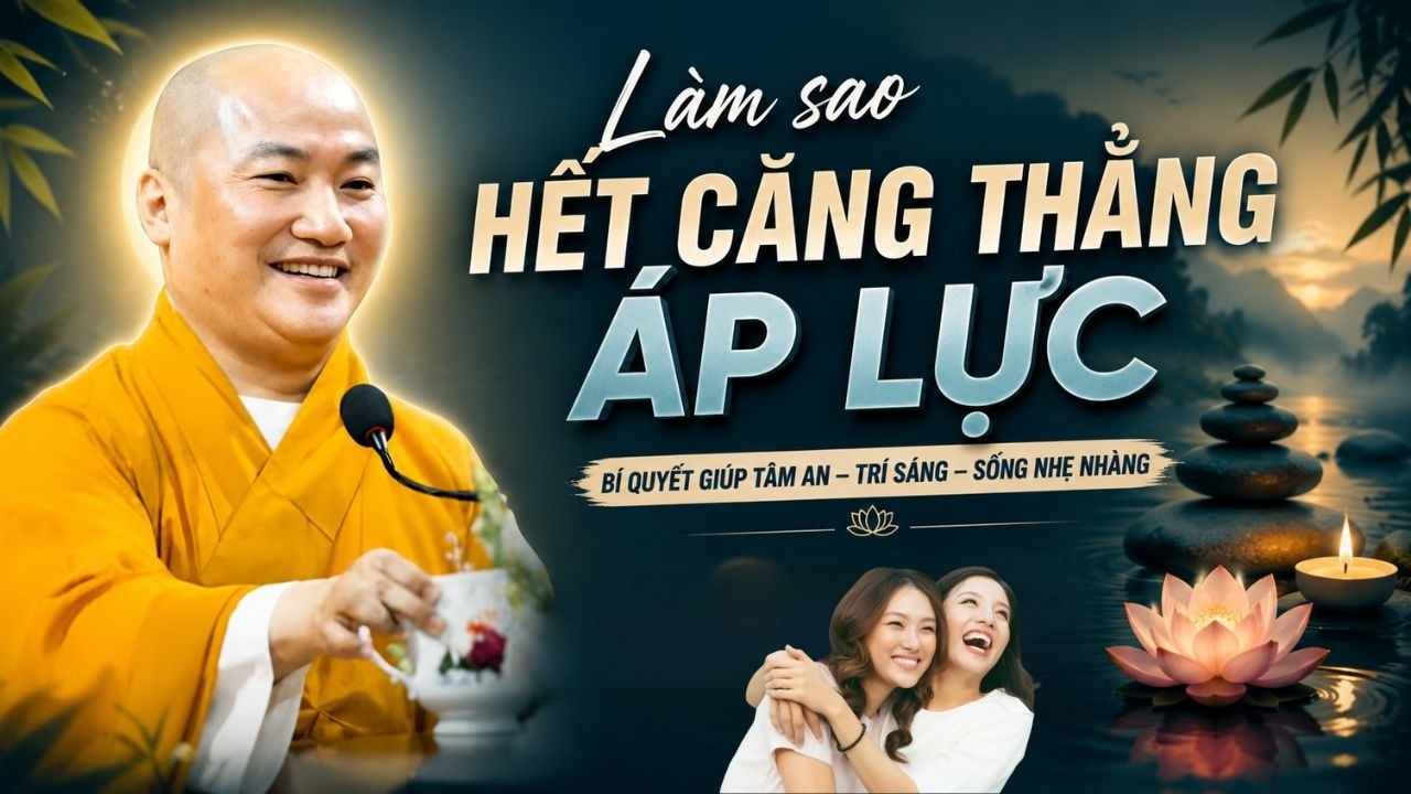Áp Lực Không G.iết Ta Chính Tâm Mới Là Điều Quyết Định | Thầy Thích Phước Tiến