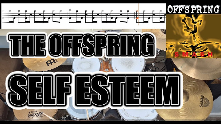 Self Esteem Drums version - Drums performance video thumbnail