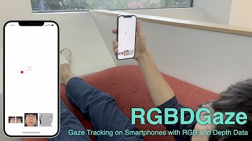 RGBDGaze: Gaze Tracking on Smartphones with RGB and Depth Data (ICMI 2022)
