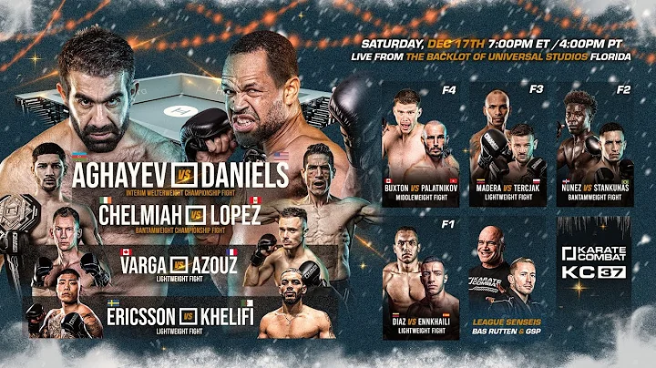 KC37: Aghayev vs Daniels