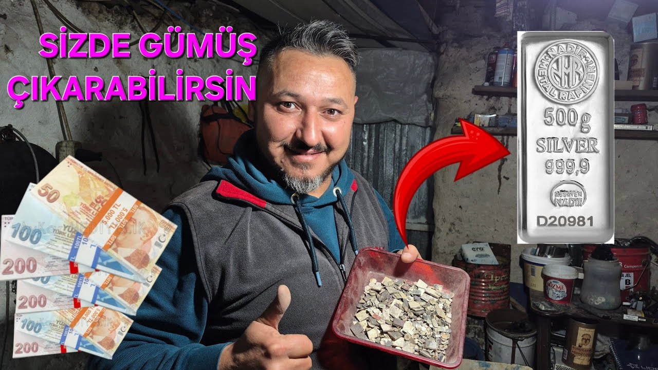 SİZDE GÜMÜŞ ÇIKARABİLİRSİNİZ. 