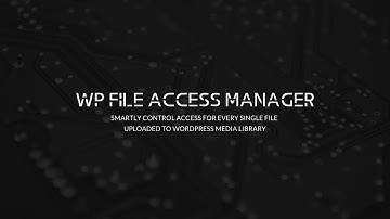 Live Preview of WP File Access Manager by ThemeNcode