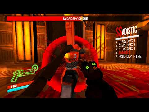 ultrakill is a first person boxing game (vs swordsmachine)