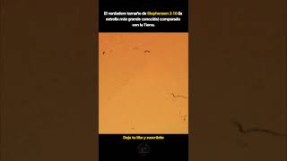LA TIERRA ES NADA AL LADO DE ESTO #shorts #tierra #estrella #ytshorts #youtubeshorts #universo