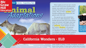 Guide To California Wonders For English Learners: ELD Program