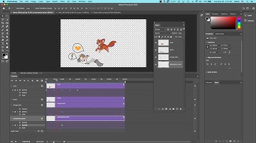 Adobe Photoshop Animation Basics: Multiple Layers/Multiple Attributes