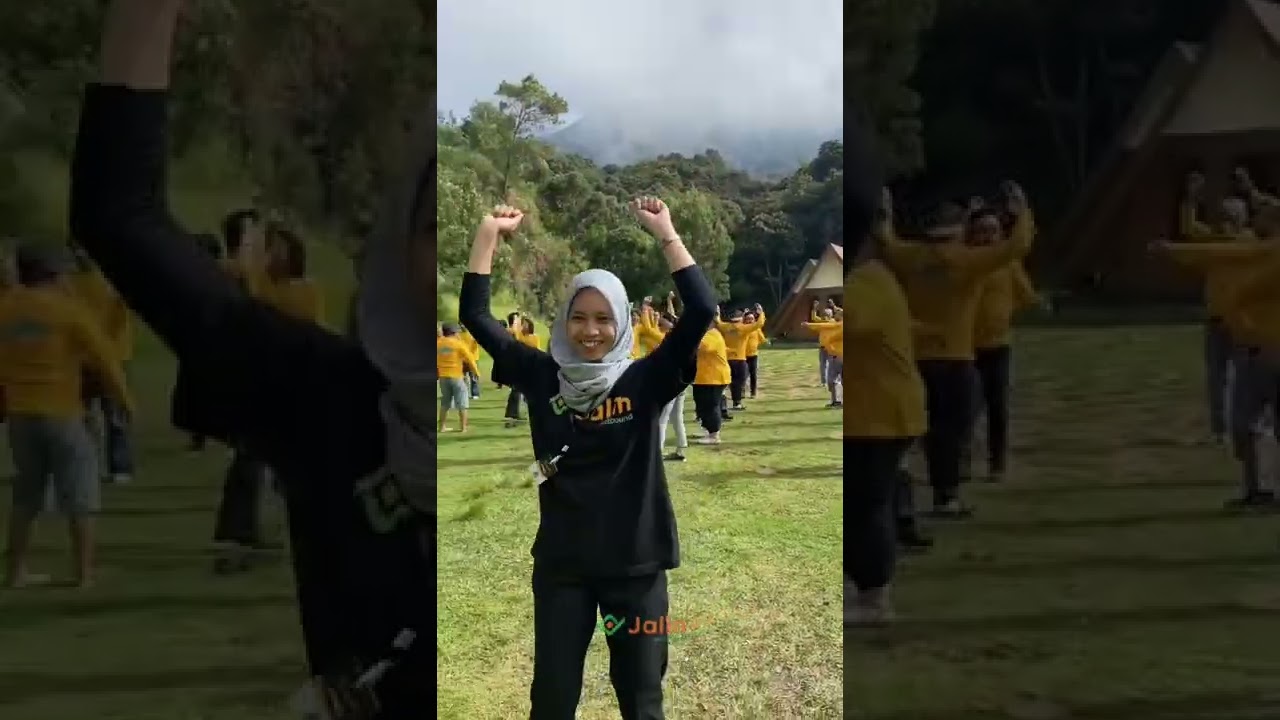 Outbound di Tawangmangu View Gunung Lawu