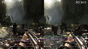Call of Duty: Ghosts Xbox One vs. PS4 Frame-Rate Tests