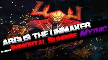 ARGUS THE UNMAKER Mythic - Antorus, the Burning Throne