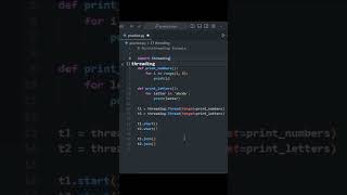 Multithreading Example | #python #pythonprogramming#coding#learnpython #pythonforbeginners