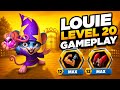 Louie MAXED LEVEL 20 ZOOBA GAMEPLAY