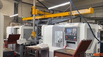 cnc machine Automation with Gantry  system Haoze machine #automation #cnc #industrial #automotive