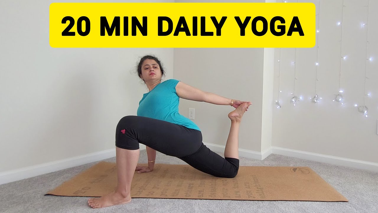 20 Min Daily Yoga Flow | Full Body Yoga Practice For All Levels # ...