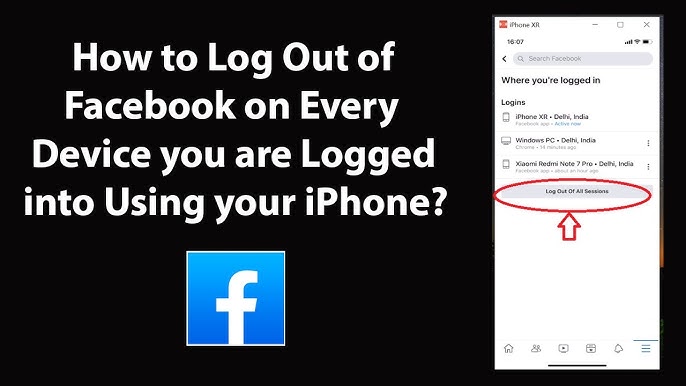 Instructions to log out facebook lite, by kisiapa sali