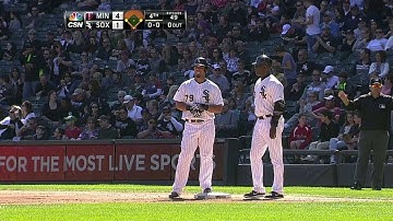 MIN@CWS: Abreu singles in Eaton for Sox