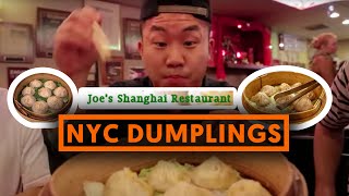 SOUP DUMPLINGS (Xiao Long Bao) - Joe's Shanghai - Fung Bros Food