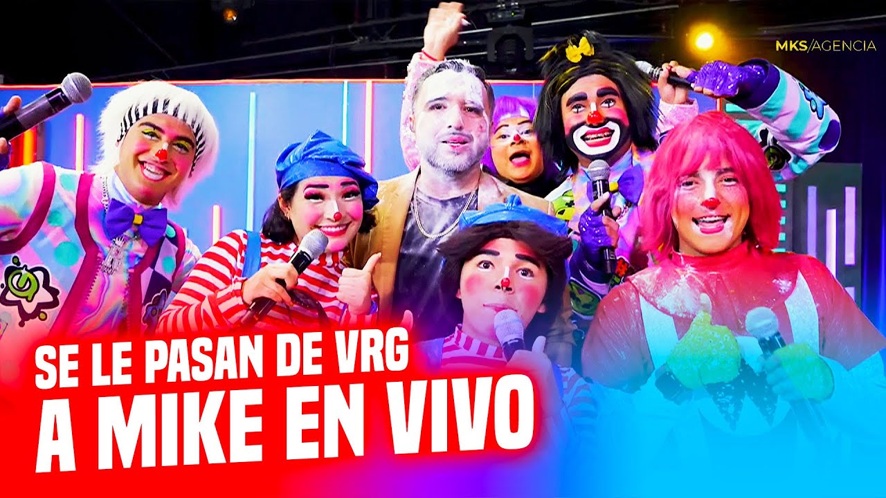 Maquillan a Mike Salazar de Payaso SALE MAL