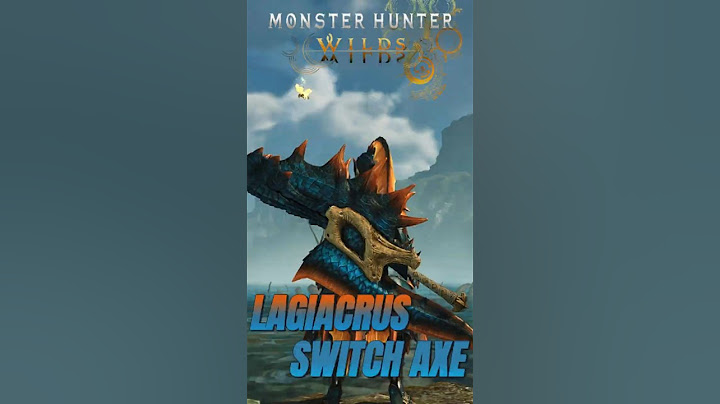Monster hunter Wilds Lagiacrus Switch Axe   #mhwilds #gaming #lagiacrus #tu2