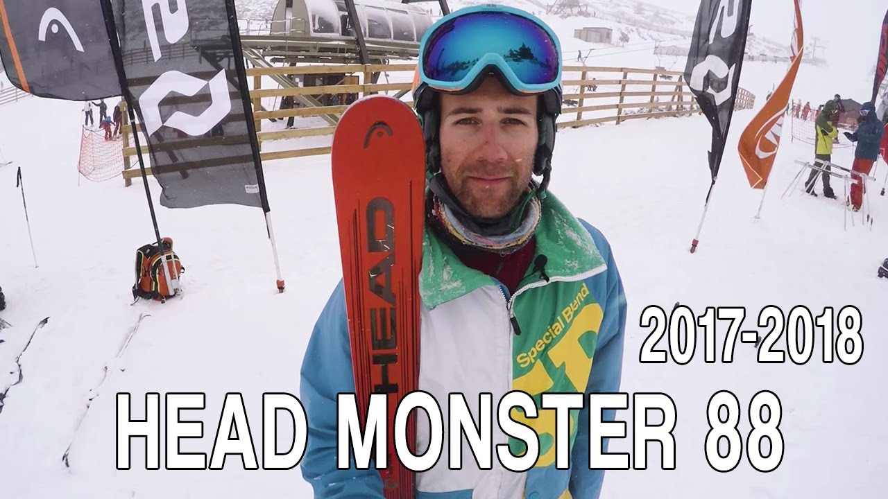 Head Monster 88 2017-2018 Review. Frontside Ski or All Mountain