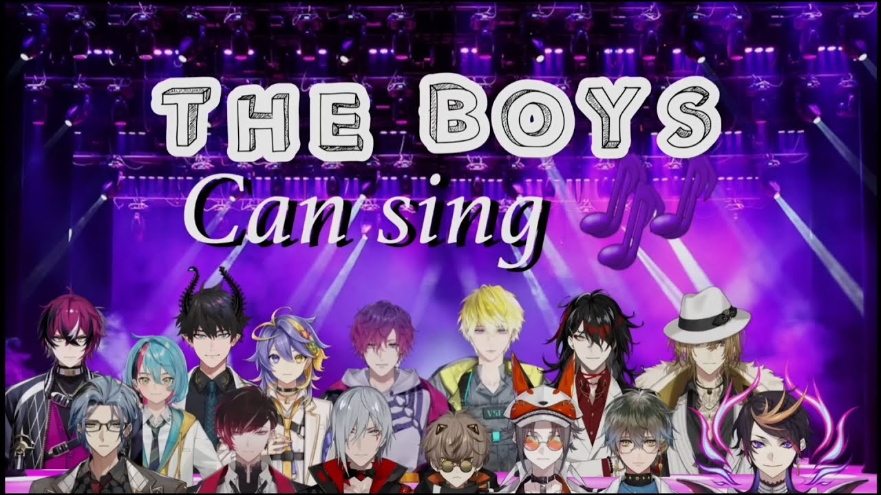 The Boys can Sing (updated) | Nijisanji EN Boys Compilation 🕺🎶🎤