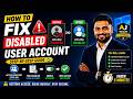 How to Fix a Disabled User Account | Active Directory Tutorial