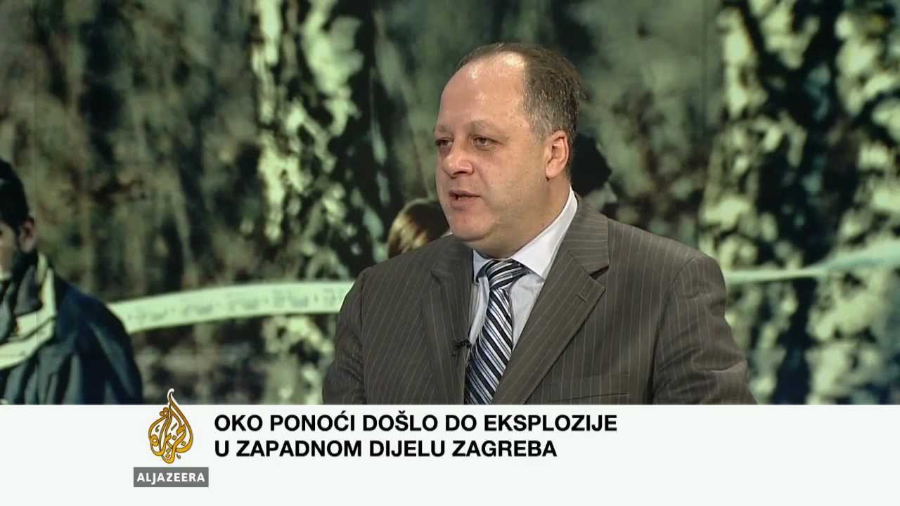 دينيس هادزوفيتش يتحدث عن الانفجار الذي وقع في زغرب الجزيرة البلقان