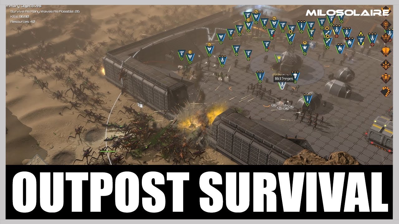 Outpost Survival | Steam Workshop Map | Starship Troopers: Terran ...