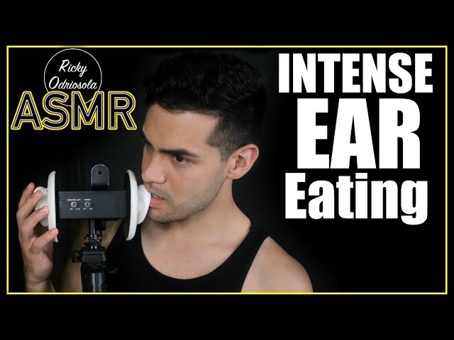 ASMR - Intense Ear Eating | Wet Mouth Sounds (Ear Nibbles, Licking for Sleep & Relaxation) class=