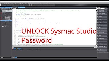 Bypass/Unlock POU/FB Password in SYSMAC Studio