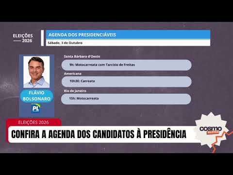 Presidential candidates' schedule on the eve of the first round