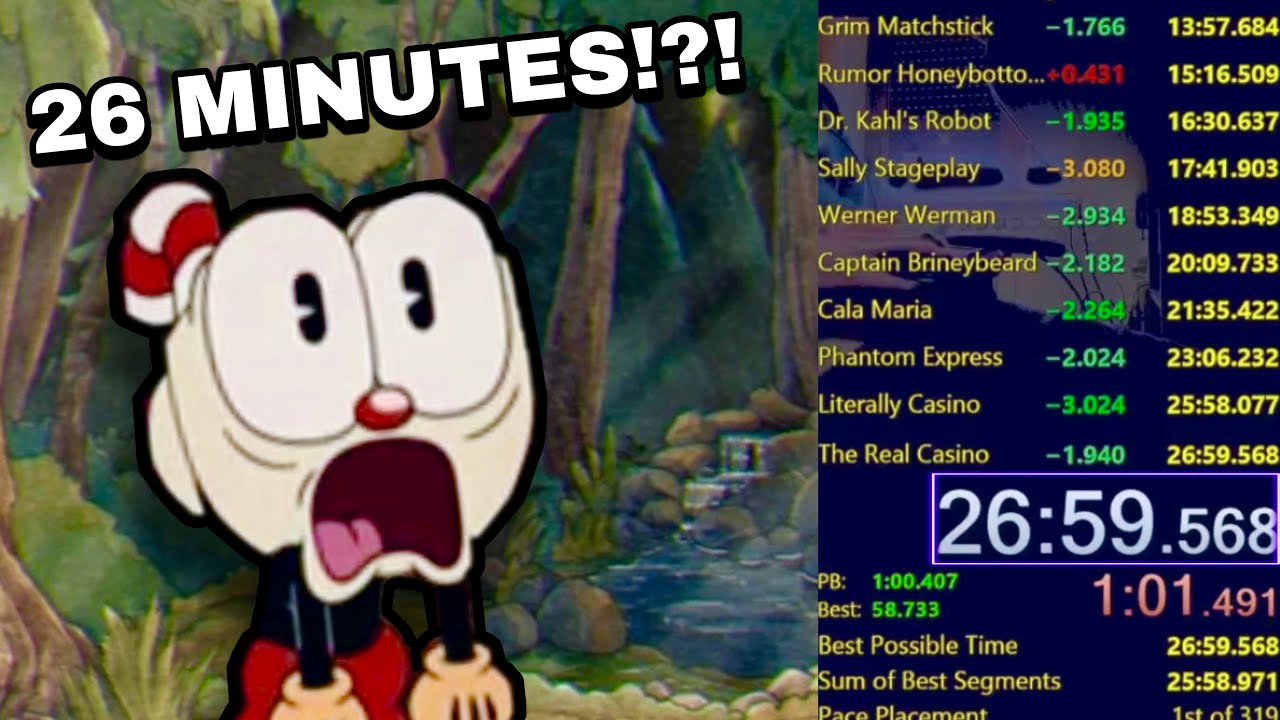 Reacting to the *NEW* Cuphead speedrun WORLD RECORD
