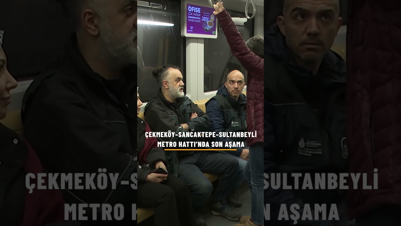 📌Çekmeköy- Sancaktepe - Sultanbeyli Metro Hattı’nın ikinci etabını tamamlıyoruz.