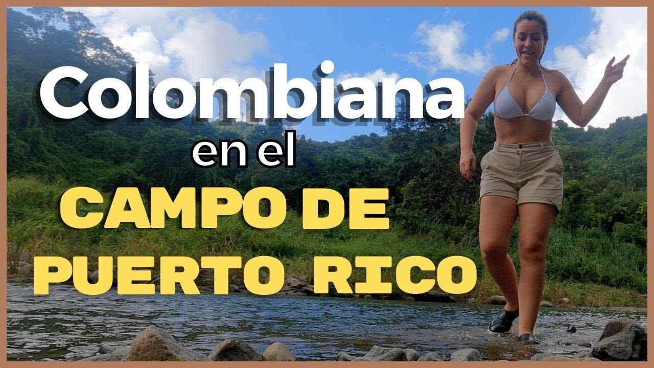 Los llevo conmigo a compartir unos días en el campo Ciales Puerto Rico, 