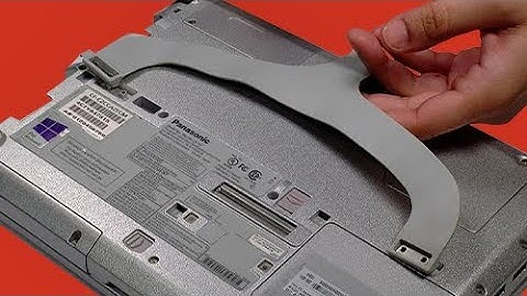 Replace Your Panasonic Toughbook CF-C2 Handle!!