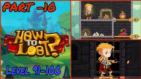 !! How to Loot !!  Level 91-100  How to Loot Pin Pull & Hero Rescue Game Play