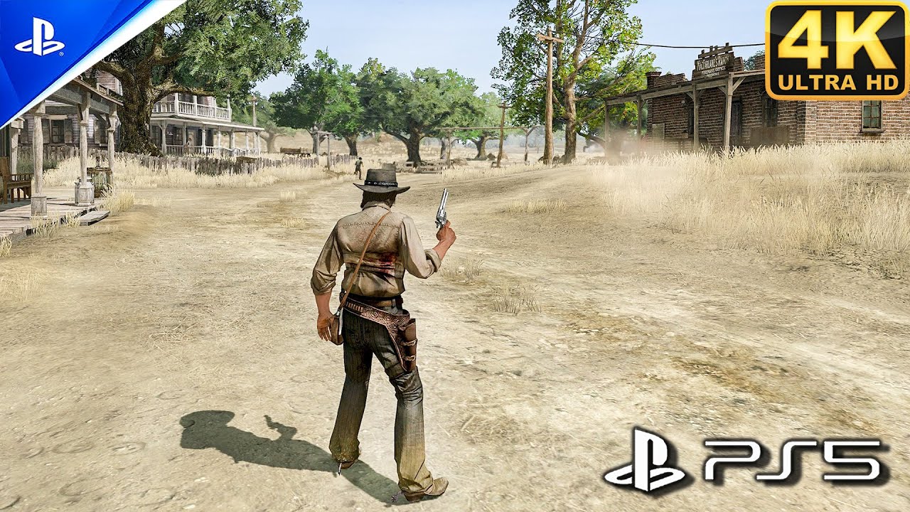 RED DEAD REDEMPTION PS5 Gameplay Walkthrough Part 1 FULL GAME [4K