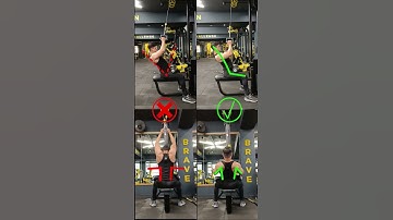 V-Bar Lat Pulldown Mistake ❌#short #gym #fitness #bodybuilding #viral